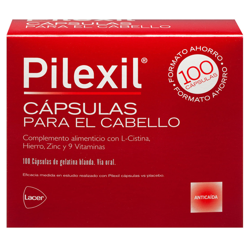 Pilexil complemento nutricional para cabello 100caps