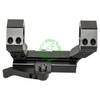 NC Star NCStar | AR15 Adjustable Scope Mount QR | Black 