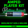 Redline Airsoft Amped Airsoft Redline N7 GEN-2 MILSIM V3 / AK Player Kit | SEMI Only 
