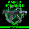 Amped Builds Amped Custom HPA G&G CM16 ARP 556 V2S CQB Polymer Rifle | Black 
