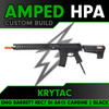 Amped Builds Amped Custom HPA EMG Krytac BARRETT REC7 DI AR15 Carbine | Black 