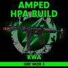 Amped Builds Amped Custom HPA KWA QRF MOD3 Airsoft Rifle 