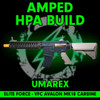 Amped Builds Amped Custom HPA Elite Force VFC Avalon MK18 Carbine Airsoft Rifle | Tan 