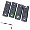  Leapers UTG Low Profile M-LOK Panel Covers 3.15" | 4 Pack 