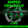 Amped Builds Amped Custom HPA CYMA Platinum M4 QBS Rifle 8.5" M-LOK w/ Shorty Stock 