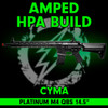 Amped Builds Amped Custom HPA CYMA Platinum M4 QBS Rifle 14.5" MLOK 