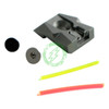 DR. BLACK 4.3 Hi-Capa Fiber Optic Rear Sight 