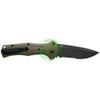  Benchmade Claymore Drop-Point Ranger Green Textured Grivory Stainless Steel 