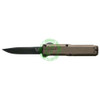  Benchmade Phaeton Drop-Point Dark Earth Anodized, 6061-T6 Billet Aluminum Handle 