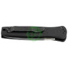  Benchmade Mini Stimulus Drop-Point Black Anodized, 6061-T6 Billet Aluminum Handle 