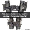  NoiseFighters Panobridge MK3 Dual AN/PVS-14 Night Vision Bridge 