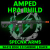 Amped Builds Amped Custom HPA Specna Arms SA-E15 EDGE Series RRA M4 M-LOK 2-Tone Airsoft Rifle 