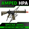 Amped Builds Amped Custom HPA Specna Arms SA-F03 FLEX M4 SBR M-LOK Airsoft Rifle 