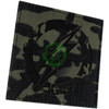 Amped Airsoft Amped Patch 3.5" Amped Logo Laser Cut Velcro Patch | Infrared IR / Black 