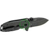 CRKT (Columbia River Knife Tool) CRKT Squid Compact Black Folding Blade Knife with Stonewashed Finish 