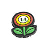  Tactical Outfitters Fire Flower PVC Cat Eye Morale Patch 