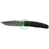 CRKT (Columbia River Knife Tool) CRKT Nishi Black Fixed Blade Knife with Sheath 