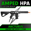 Amped Builds Amped Custom HPA Arcturus Sword ME MOD1 CQB Airsoft Rifle with 9.55" M-LOK Rail LITE / MOSFET Enhanced 