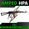 Amped Builds Amped Custom HPA E&L Airsoft New Essential Version AKS74N Folding Steel Stock 