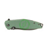 CRKT (Columbia River Knife Tool) CRKT Ibis Frame Lock with Teal G-10 / Stainless Flipper Knife Frame Lock 