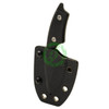  KTactical EDC Small 1.5" Fixed Blade Tactical Knife with Kydex Battle Belt Mounted Holster 