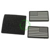  KTactical | Tactical US Flag USA PVC Morale Patch | Glow in the Dark | Pack of 2) 