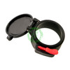  Butler Creek Flip Open Scope Cover Fits 1.457" Eye, Size 7 Black / Fits PVS-14 