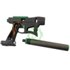 ProTek Open Box ProteK ATOM Speedsoft Marker Matte Green | Long Barrel 