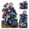  Games Workshop - Warhammer 40k Space Marines: Captain on Bike 