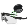  Oakley - SI Ballistic M Frame 3.0 - Black Frame w/ Array Clear & Grey Lens 