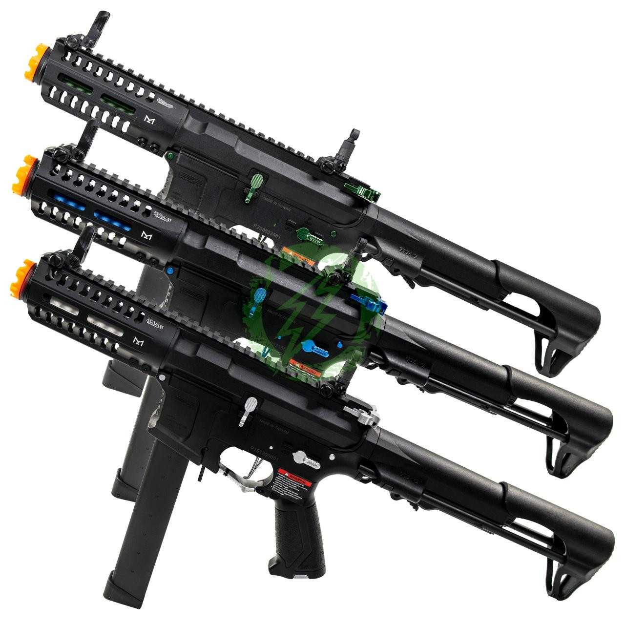 G&G ARP 9 CQB Airsoft Gun | Jade, Ice, Fire, Amber, Sky