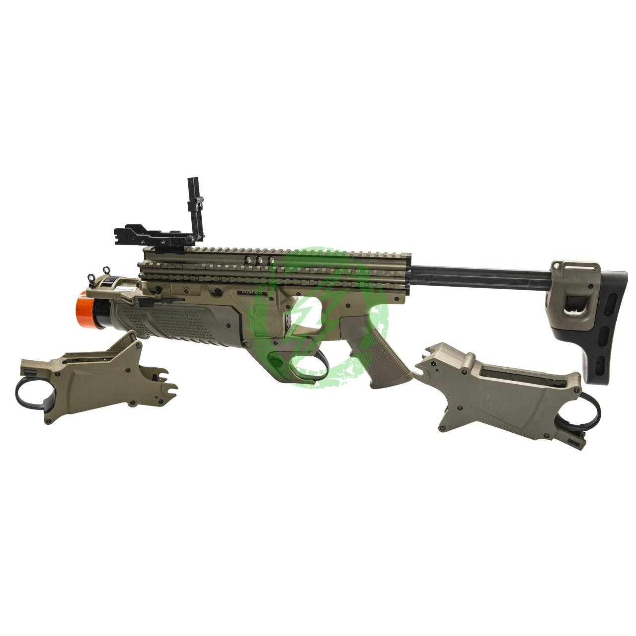 Matrix EGLM Airsoft Grenade Launcher with RIS Kit