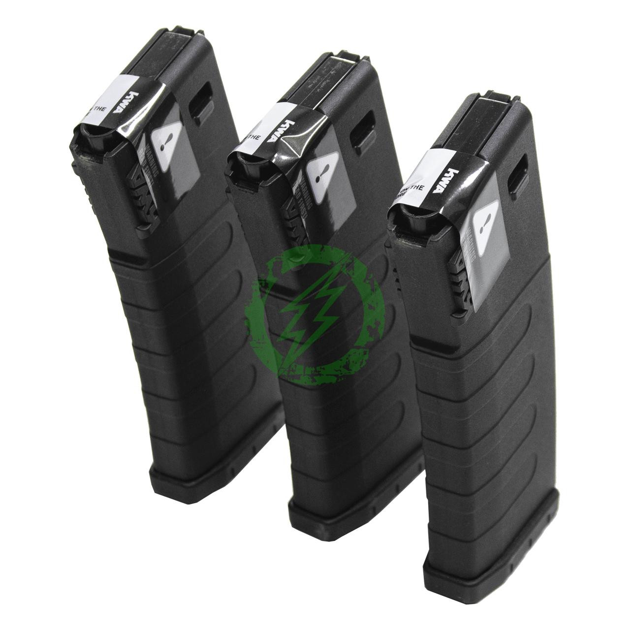 KWA K120C 30/120 Round AEG MidCap Magazines | 3 Pack | Airsoft Mags
