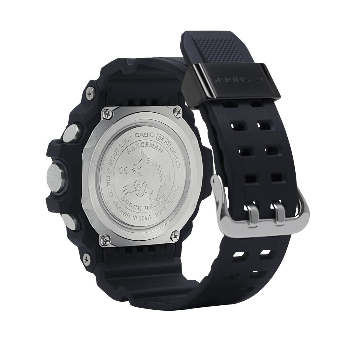 Casio Rangerman G-Shock Solar Atomic Black on Black | Wrist Watch