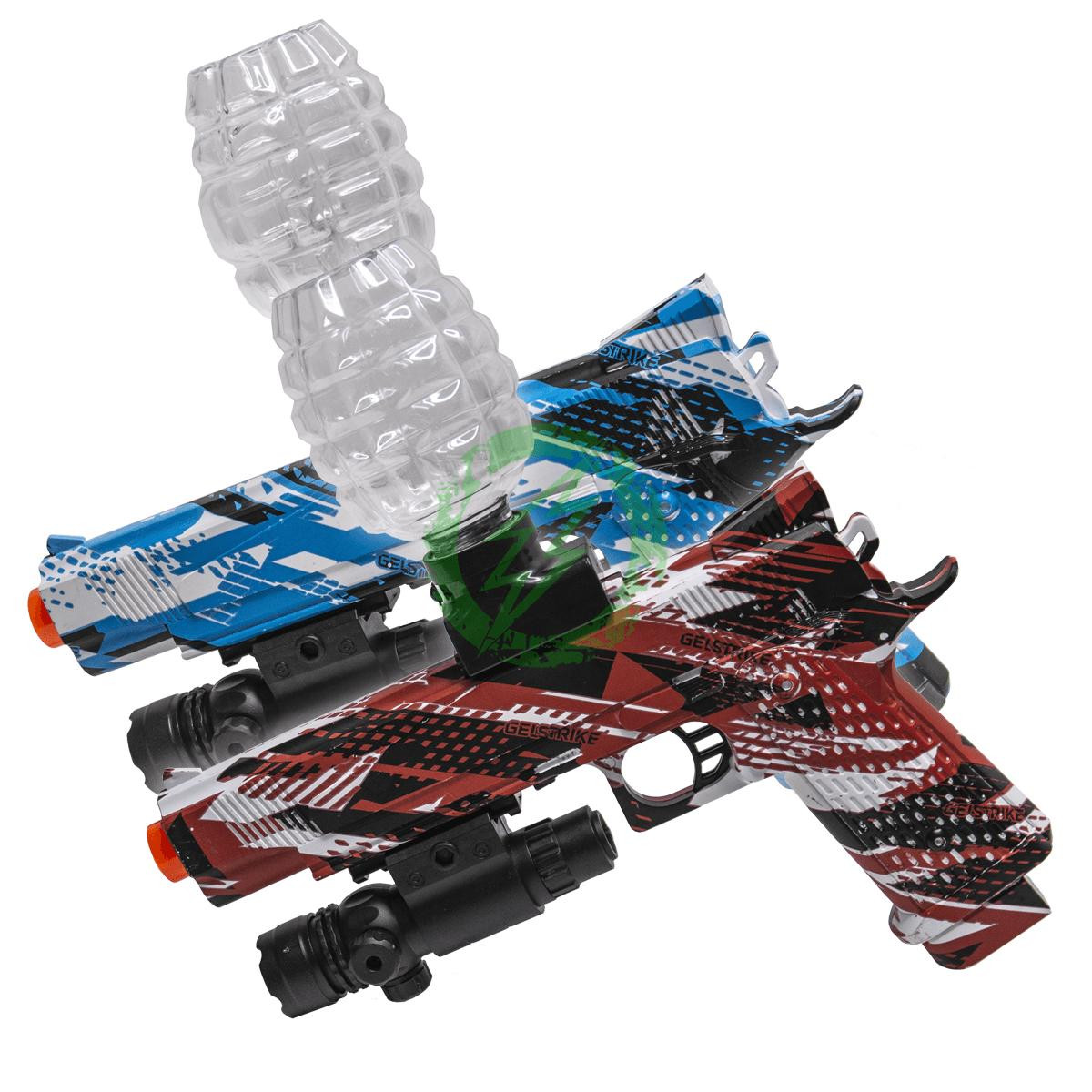 GELSTRIKE Rapid Blaster Storm Gel Blaster - Red and Blue GELSTRIKE Rapid Blaster Storm Gel Blaster - Red and Blue