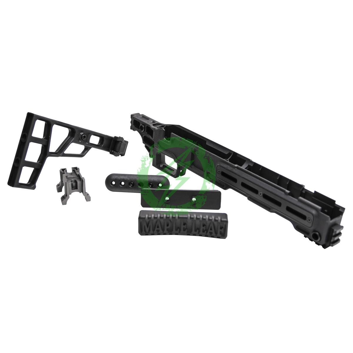 Maple Leaf MLC-S2 Tactical Folding Chassis for TM VSR-10 | Black