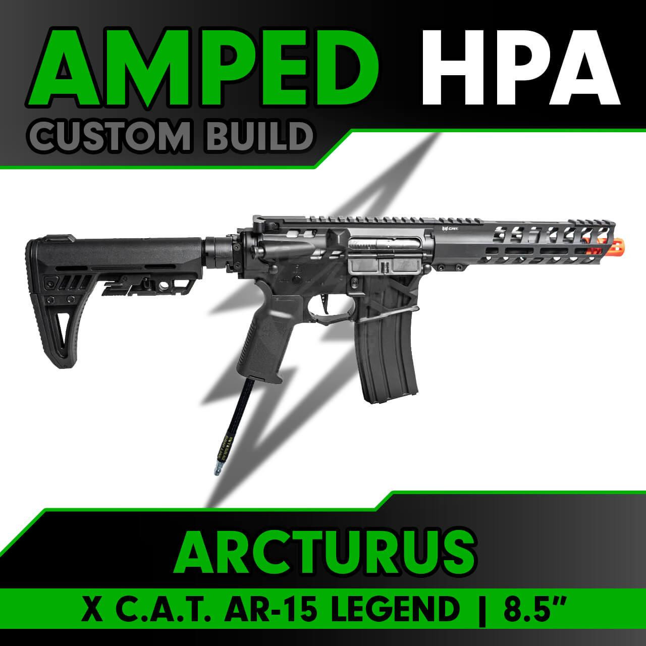 Amped Custom HPA Arcturus X C.A.T. AR-15 Legend 8.5