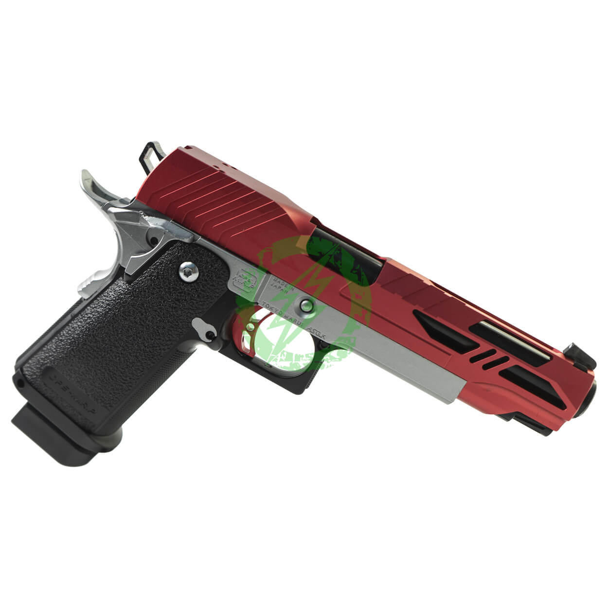 T1 x Amped Airsoft Custom TM 5.1 Hi-Capa | Red/Black 