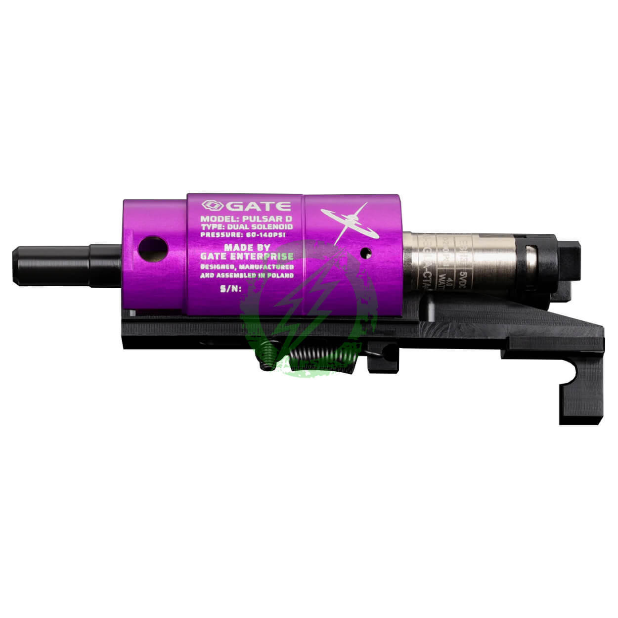 GATE PULSAR D TITAN II Expart 後方配線 HPA GATE PULSAR D Dual Solenoid HPA Engine with TITAN II Bluetooth