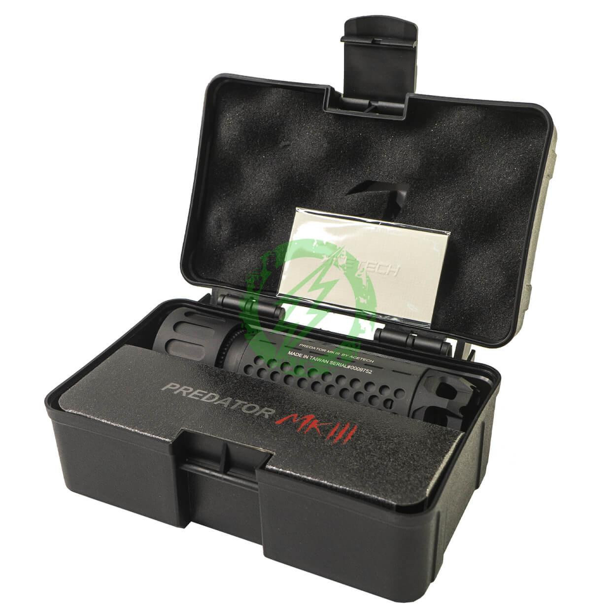 ACETECH Predator MKIII トレーサー サイレンサー AceTech Predator MKIII Tracer Suppressor Unit w&frasl; Blaster M Inside