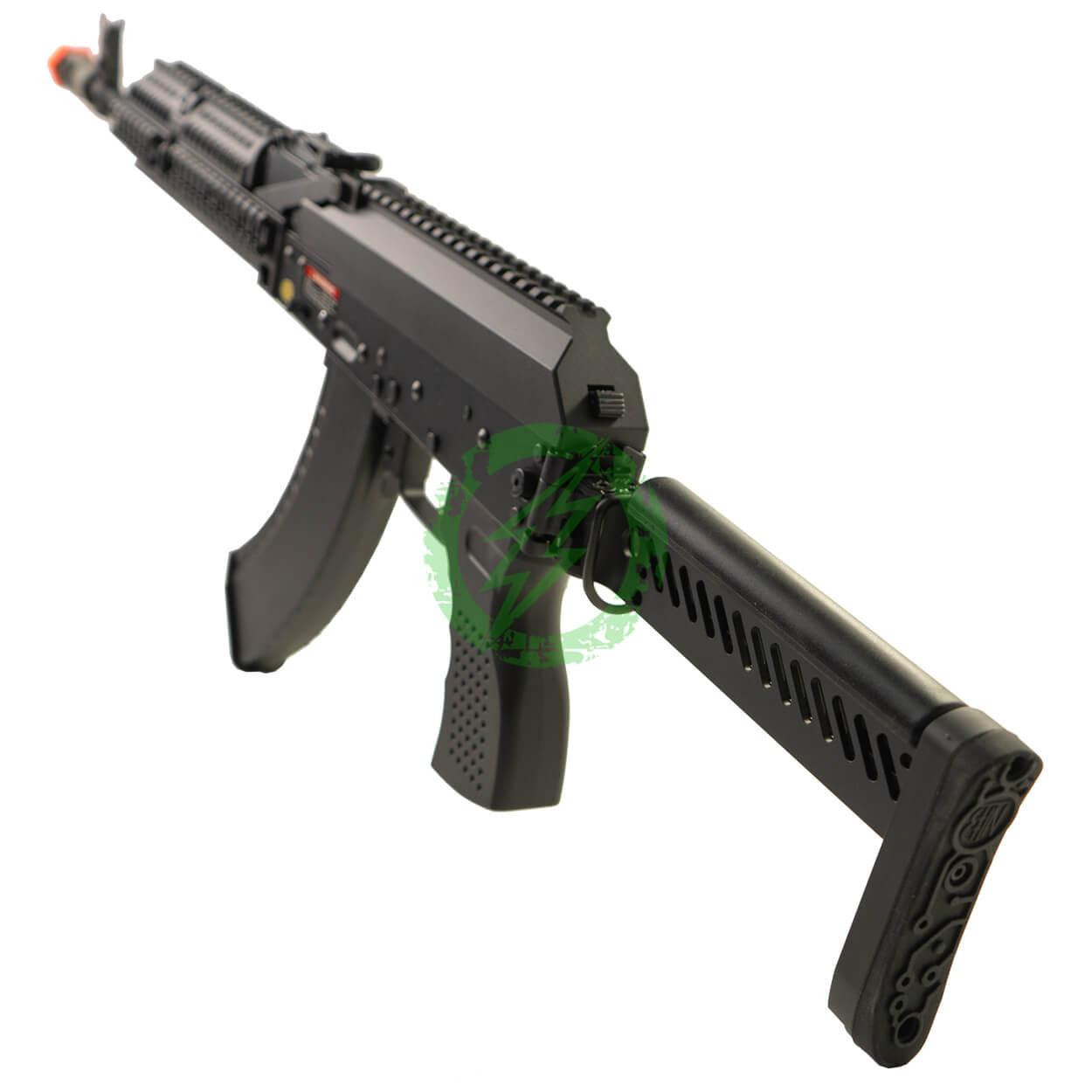おもちゃ CYMA AKMS CYMA AKM Stamped Steel Electric Rifle with Real Wood Furniture