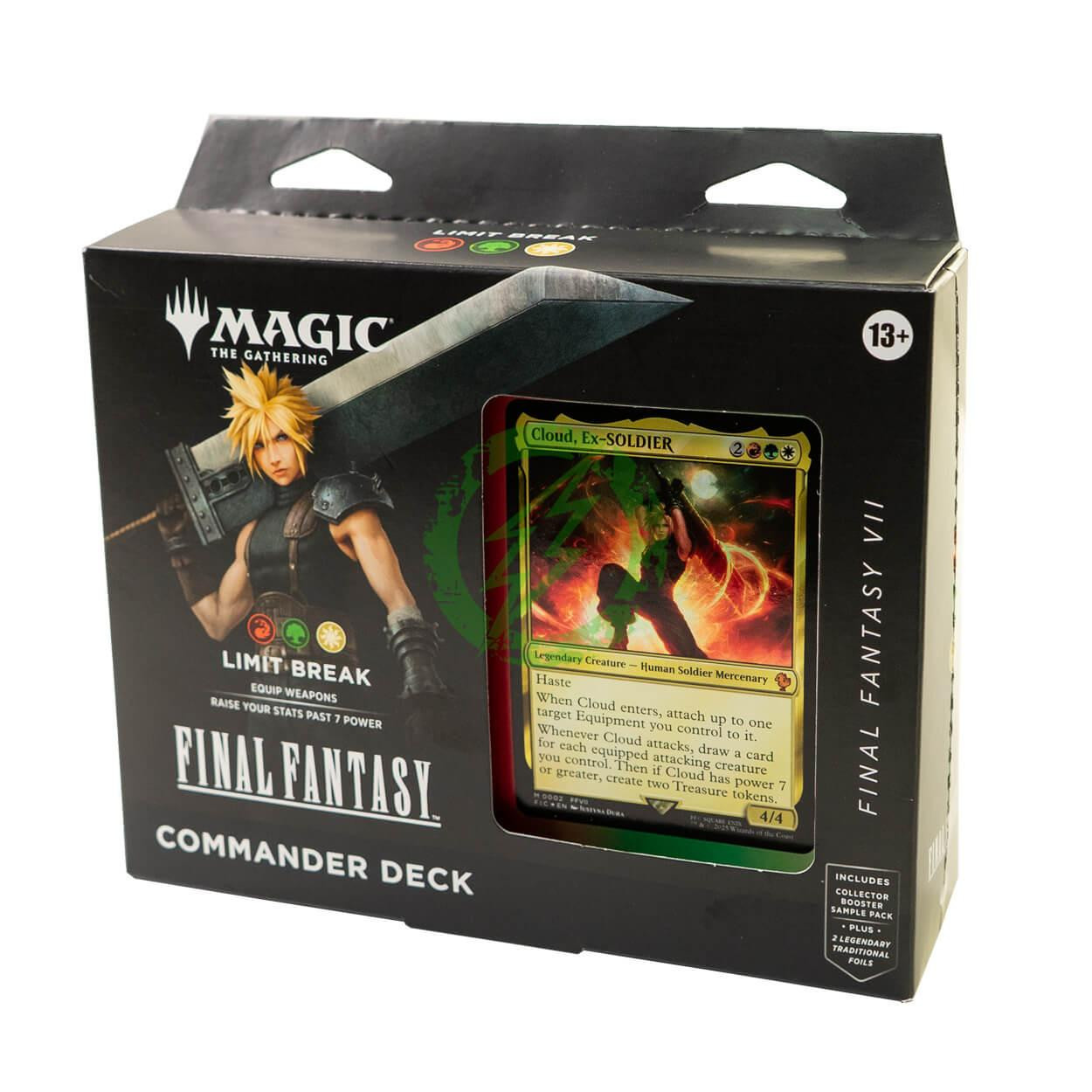 mtg ff commander decks collector's edition Final Fantasy Collector's Edition Commander Deck