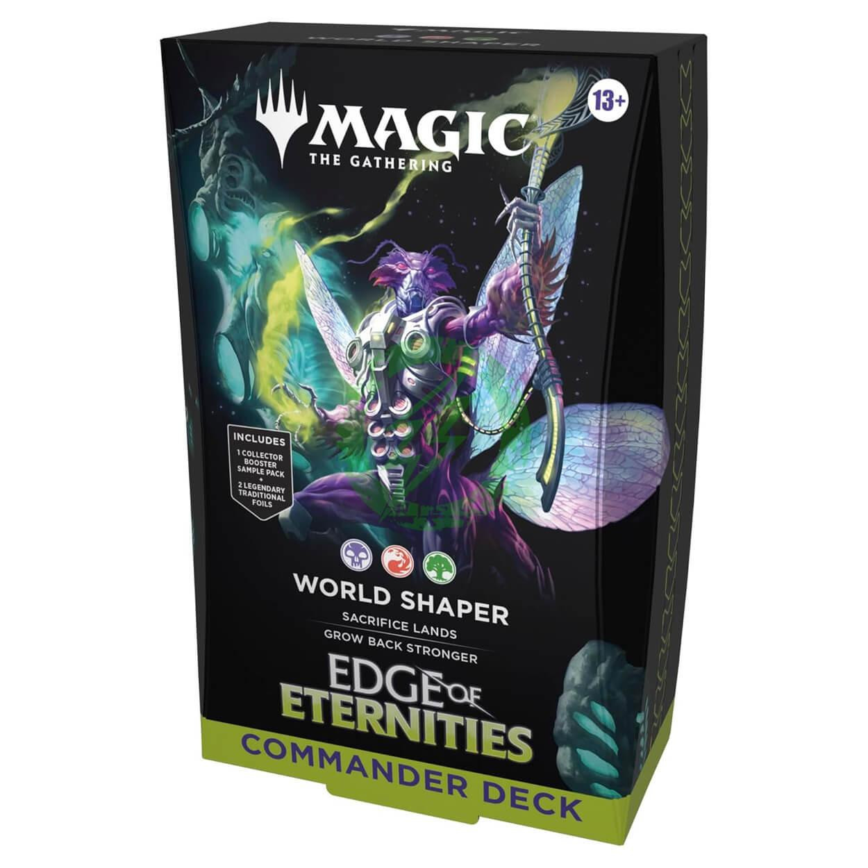 マジック：ザ・ギャザリング EDGE of ETERNITIES デッキセット MTG Edge of Eternities World Shaper Commander Deck