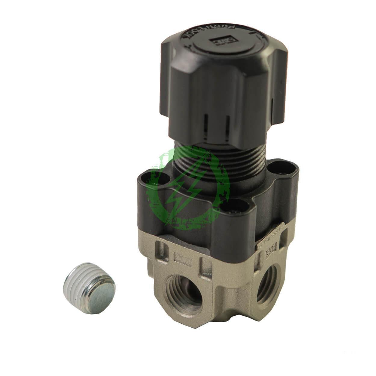Regolatore D'aria Compressa SMC EAR425 F02 – 1/4 NPT, 8.5 Bar, NUOVO (scatola Rovinata)