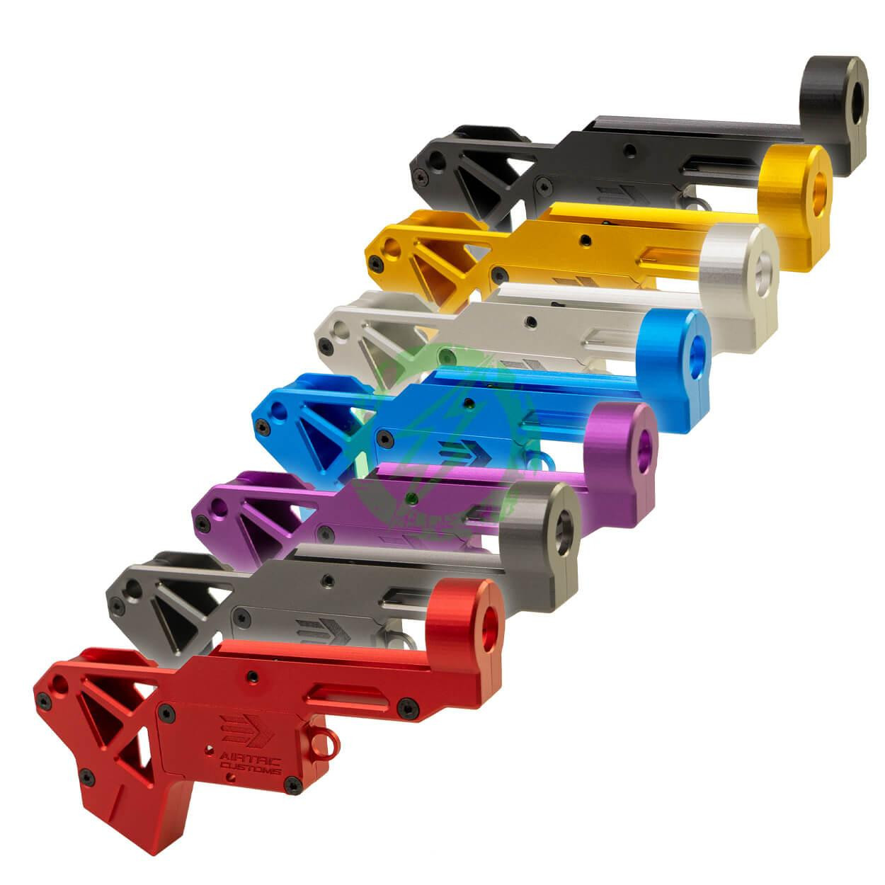 AirTac Customs | ALU CRBN Skeletonized Airsoft HPA Gearbox V2