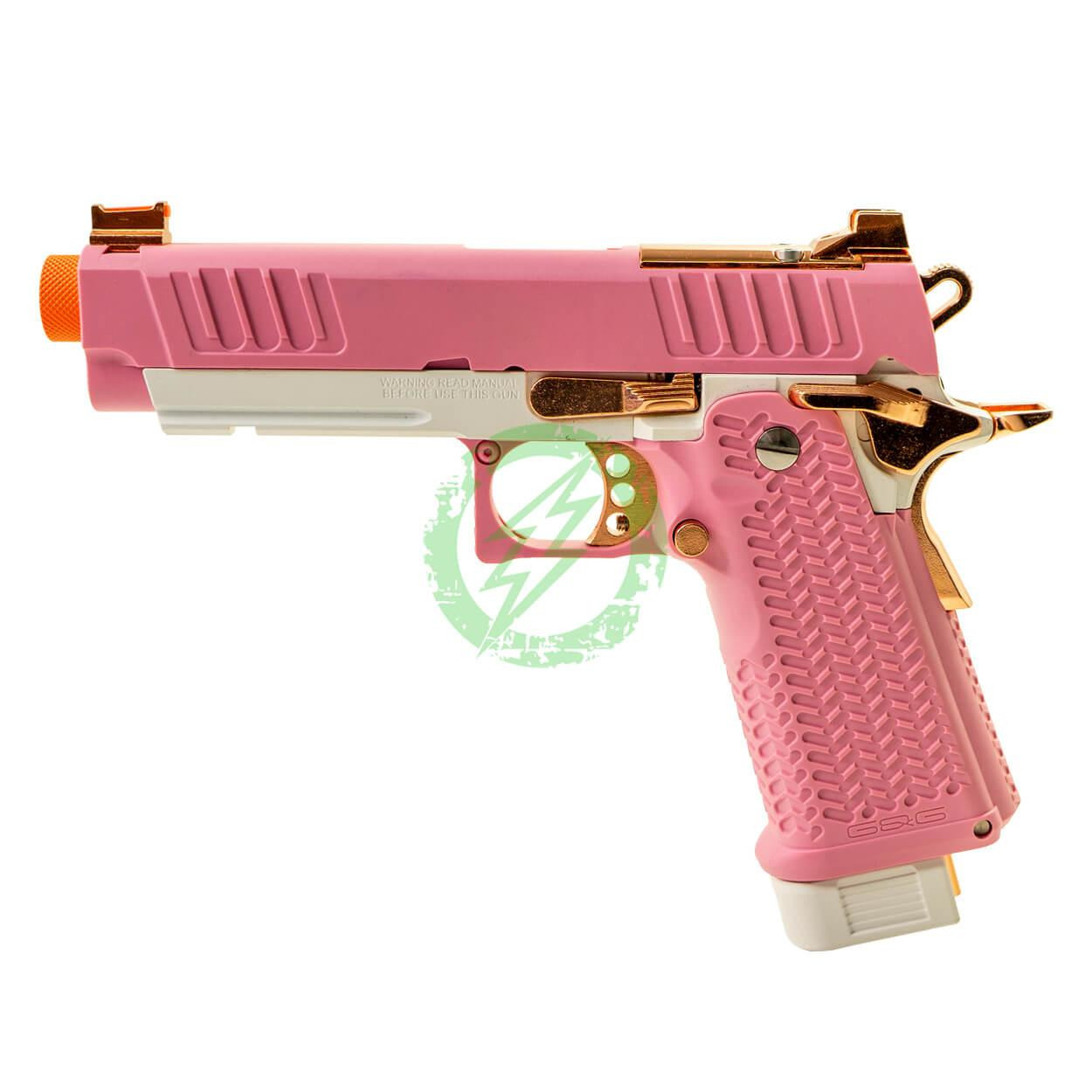 ヴァンガード G&G | STP45 Airsoft Pistol | (Pink & Macaron Blue)