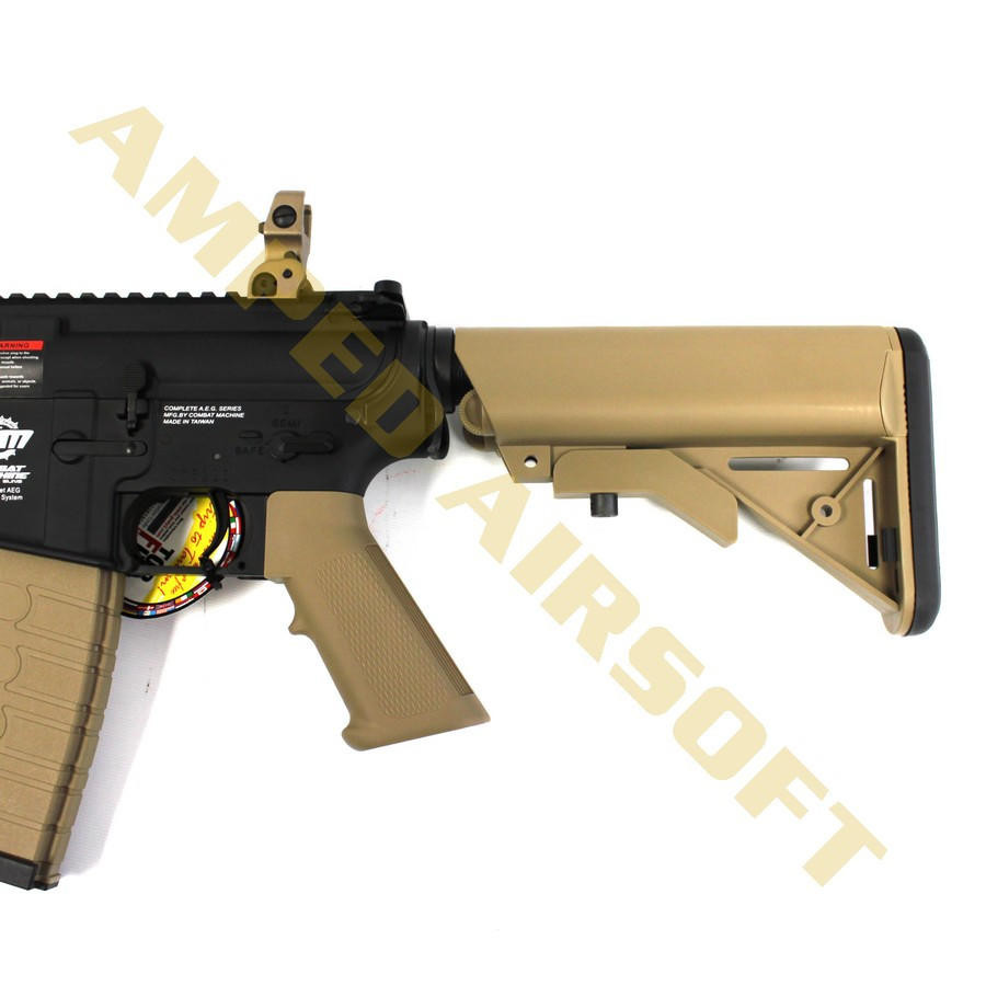 G&G Combat Machine CM18 MOD1 Black | Tan Trim
