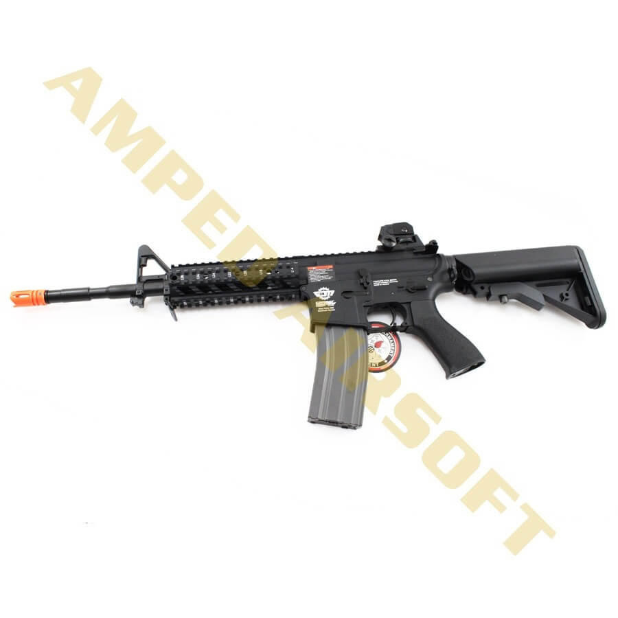 Amped Custom HPA Build G&G Combat Machine CM16 Raider Long Amped Custom HPA Build G&G Combat Machine CM16 Raider Long