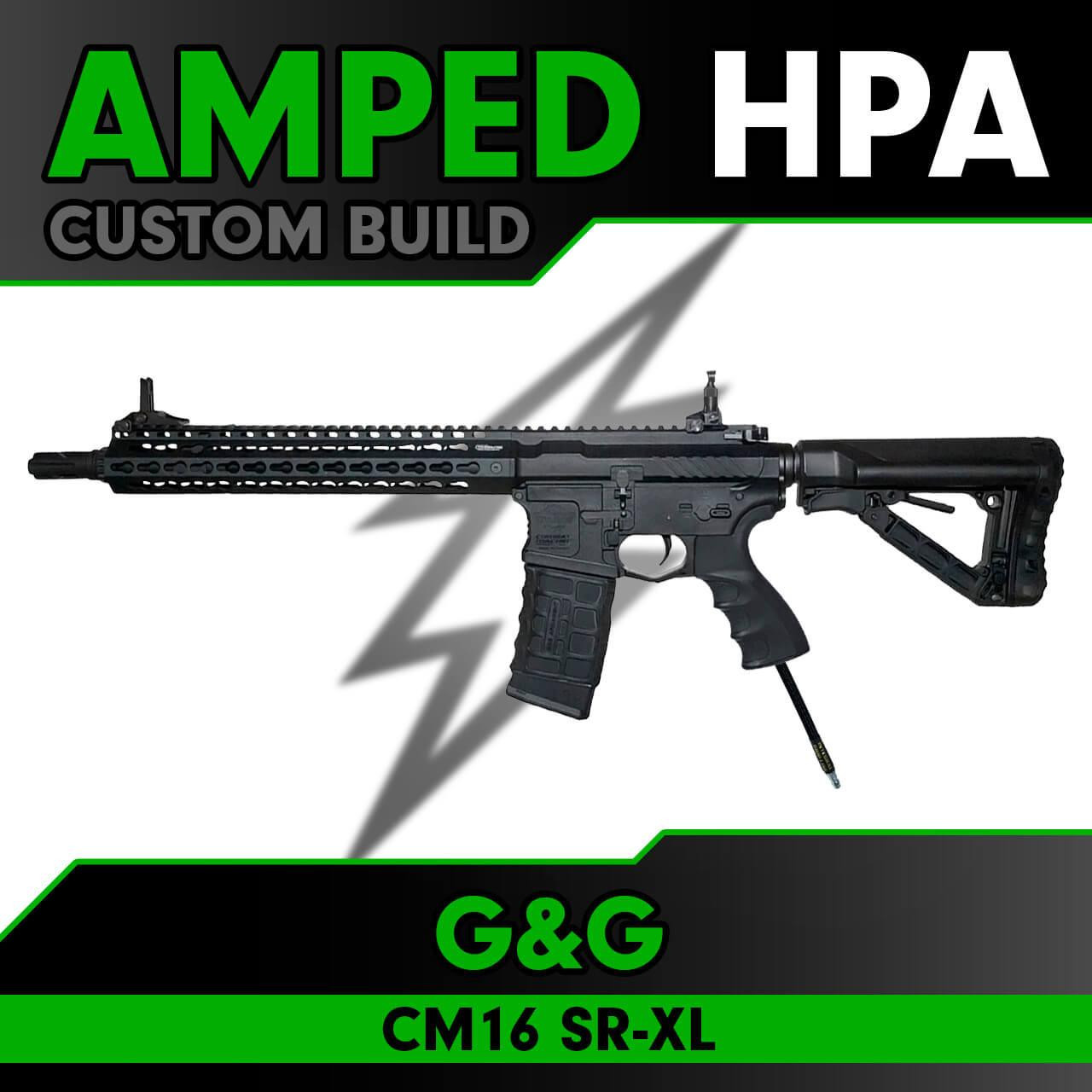 Amped Custom HPA Build G&G Combat Machine CM16 SR-XL