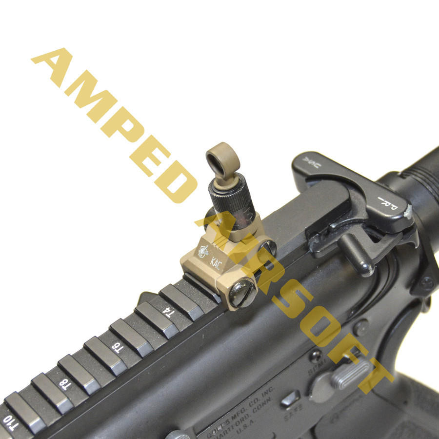 Knights Armament Airsoft | Back Up Iron Sights | (Tan)